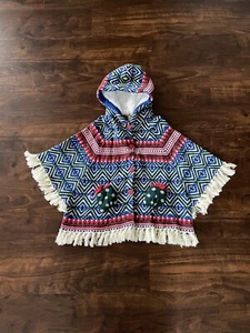 NWT Matilda Jane A Caroling We Go Sweater Poncho Choose Your Own Path Size 6 - Picture 1 of 8