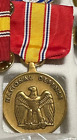 Military Memorabilia Army Medal National Defense Vintage Tack Pin T-5665