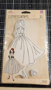 Julie Nutting - Rita Puppe Klebestempel Prima Marketing Mixed Media 911102 - Bild 1 von 3