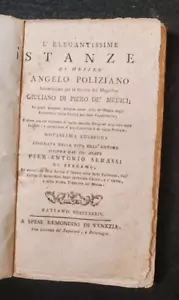 L'ELEGANTISSIME STANZE DI MESSER ANGELO POLIZIANO - Foto 1 di 2