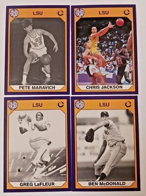 1990 Collegiate Collection LSU Tigers, #1-200, You Pick, COMPLETE YOUR SET!! - Image 1 of 4