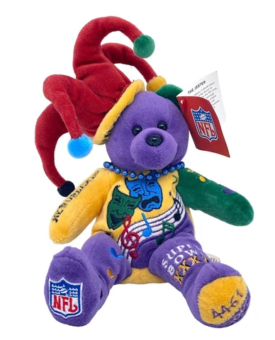 NFL Super Bowl 36 XXXVI Limited Edition Plush Team Bears Patriots #'d 4461/10000 Cover