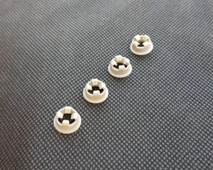PINTLE CAPS 4 pcs FOR JECS FUEL INJECTORS NISSAN SUBARU 200SX SILVIA S13 S14 S15 - Picture 1 of 2