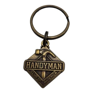 Handyman Club of America Medal Metal Keychain Dad Father's Day Gift  - Picture 1 of 3