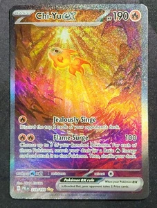 Carta Pokemon rara illustrazione speciale Chi-Yu ex 259/193 Paldea evoluta - Foto 1 di 2