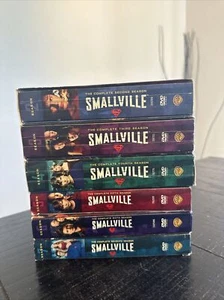 Smallville DVD LOT Seasons 2,3,4,5,6,7 in EXC w/ Slipcover & Inserts - Picture 1 of 13