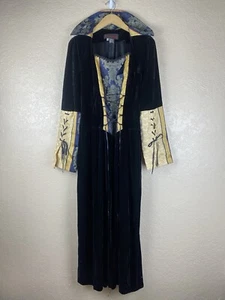 Abito vestito medievale vintage Subterranea 18 cosplay vampiro velluto maxi rinascimento - Foto 1 di 6