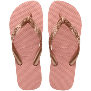 Havaianas Womens Size 7/8 Top Tiras Flip Flops Ballet Rose Sandals