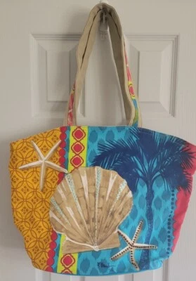 Bolso/tote de playa de lona Paul Breut de Sunsand.  Foto 1 de 4