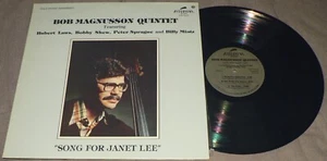 BOB MAGNUSSON QUINTET Song Janet Lee DS-912 1/2 Speed Master Vinyl LP SHEW LAWS - Picture 1 of 5