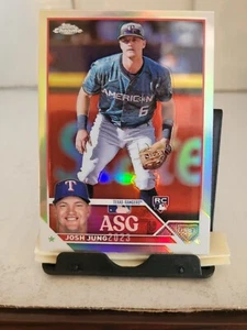 Josh Jung 2023 Topps Chrome Update ASG Refractor Rookie Texas Rangers #ASGC-14 - Picture 1 of 2