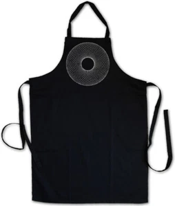 DONUT SPIRAL BBQ COOKING APRON Hypnose Maze Labyrinth Mystic Leave - Picture 1 of 1