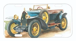 Old Cars License Plate Auto Tag - Imagen 1 de 1