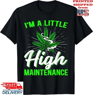 Camiseta Funny Weed Joke 420 Marihuana Gráfico Cannabis, Camiseta Unisex Foto 1 de 4