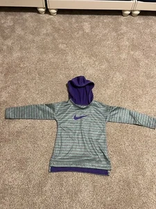 Girls Nike Dri fit Hoodie Size Medium (6) - Picture 1 of 3