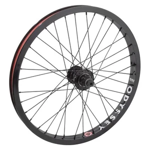 ODYSSEY HAZARD LITE FREECOASTER BMX WHEEL - CLUTCH V2 - 20" - 14mm - RHD -BLACK - Picture 1 of 2