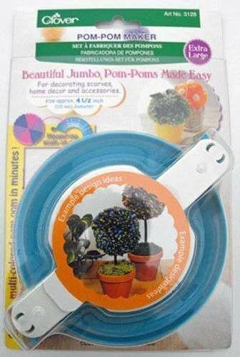 CLOVER Fabricante de pompones de trébol - extra grande (115 diámetro)