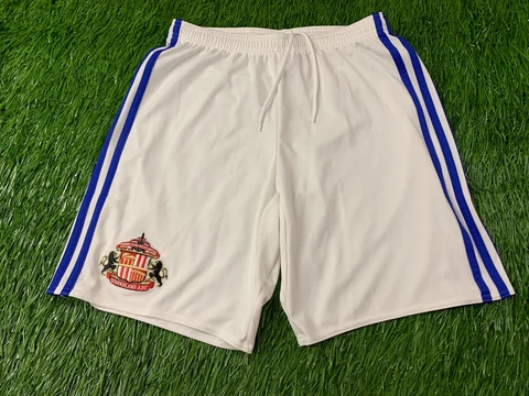 SUNDERLAND ENGLAND 2016/2017 FOOTBALL SOCCER SHORTS AWAY ADIDAS ORIGINAL SIZE S Cover