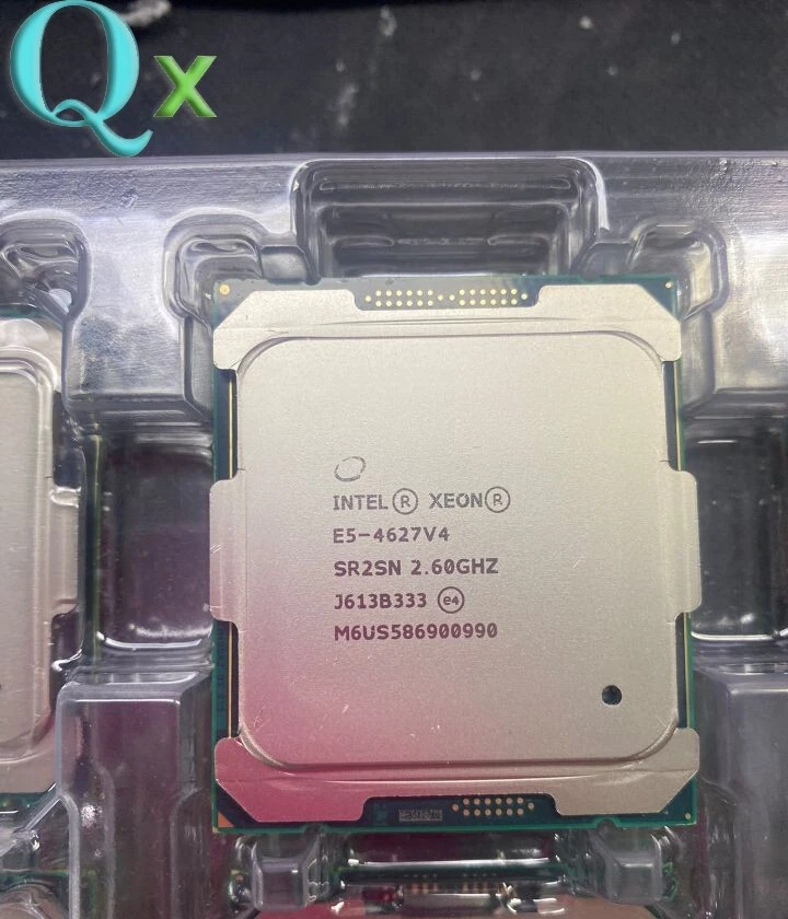 Intel Xeon E5-4627 V4 LGA 2011-3 Server CPU Processor 2.6GHz 25MB SR2SN 10 Core - Image 1 of 1