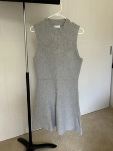 Brand New Witchery Light Grey Knit Dress Size M So Pretty - Picture 1 of 3