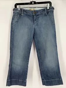 Joe's Jeans Women's Denim Straight Vintage Crop Stretch Size 28 Pedal Pusher Y2K - Picture 1 of 9