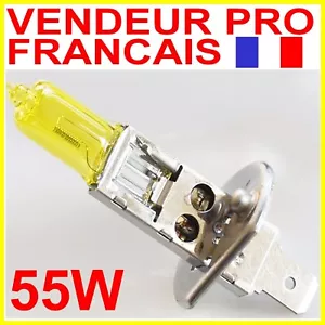 Light bulb lamp H1 55W yellow 3000K halogen for beacon xenon 12V P14.5s - Picture 1 of 17