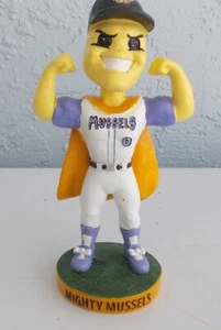 MiLB FORT MYERS MIGHTY MUSSELS MASCOT BOBBLEHEAD NIB - Picture 1 of 3
