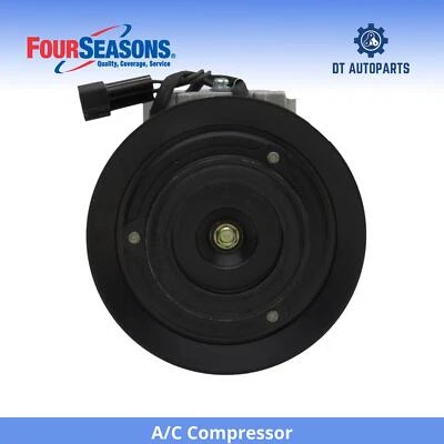 Para 1991-1995 Dodge Caravan 2.5L L4 A/C Compressor 4 Estações 1992 1993 1994 - Imagem 1 de 4