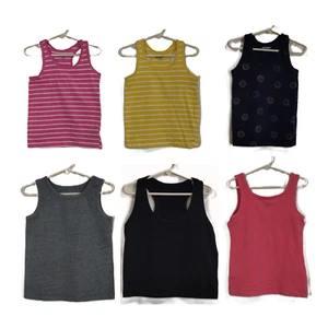 6 Pieces Lots Girl's Blouses Tank Tops Size 4T, S, M Casual Dressy Old Navy - Picture 1 of 20