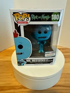 Funko POP! Rick and Morty: Mr. Meeseeks 180 - Barnes & Noble Exclusive - Picture 1 of 6