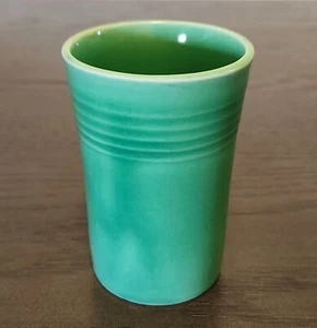 Vintage Fiesta Ware Juice Tumbler Green unmarked 3 1/2" Tall - Picture 1 of 7