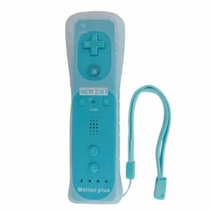 Built In Motion Plus Remote Controller For Nintendo Wii & Wii U Wiimote Nunchuck - Picture 1 of 17
