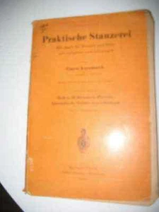 75 Jahre Altes Fachbuch Buch Praktische Stanzerei von 1949 Schulbuch - Picture 1 of 1