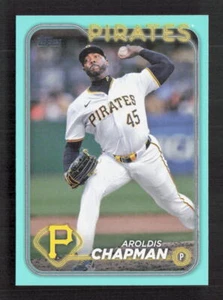 2024 Topps Update Aroldis Chapman #US339 Fanatics Aqua Parallel - Picture 1 of 2