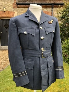 Vintage RAF Jacket No1 Dress Flight Lt (Navigator) 1950/60 Moss Bros London Ltd - Picture 1 of 15