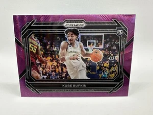 2023-24 Panini Prizm Draft Picks Kobe Bufkin Purple Ice Rookie Card /149 #22 - Picture 1 of 7