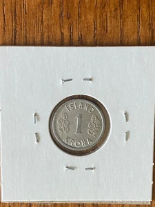 1977 Iceland 1 Krona - Picture 1 of 2