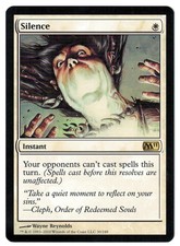 Silence M11 White Rare Instant MTG Magic Core Set 2011 NM-MINT Actual Pics