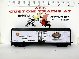 HO SCALE CUSTOM LETTERED STEGMAIER BEER WILKES BARRE, PA REEFER 🍺🍺🍺🍺 - Picture 1 of 10