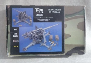Verlinden 1/15 Scale WWII German WW II 88 mm Flak Resin Model Kit 970 - Picture 1 of 7