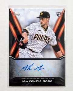 2022 Topps Japan Edition MacKenzie Gore Auto RC #TJA-MG Washington Nationals - Picture 1 of 2