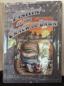 NEU Set mit 2 lustigen Jagd Eindringen Angeln Hintern Riss Schilder - Bild 1 von 6