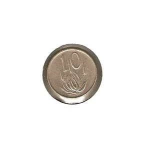 1965 SOUTH AFRICA Coin 10 CENTS - PLANT * - Picture 1 of 2