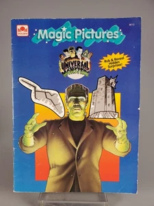 Vintage Universal Studios Monsters Magic Pictures Golden Activity Book Unused - Picture 1 of 13