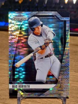 2025 Panini Prizm Mac Horvath Hyper Prizm Refractor /499 #203 - Image 1 of 3