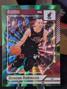 2024-25 Panini Donruss - Duncan Robinson #196 Holo Green Laser - Bild 1 von 2