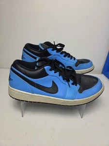Nike Air Jordan 1 Retro Low University Blue/Black-White Gr. 13 - Bild 1 von 7