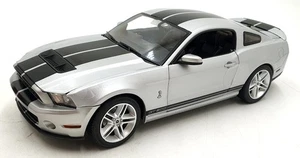 Greenlight 1/18 Scale Diecast 13673 - 2011 Shelby GT500 - Silver/Black - Picture 1 of 5