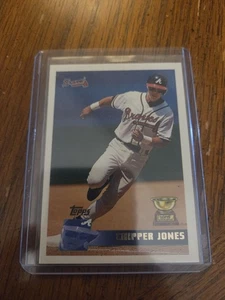 1996 Topps #177 Chipper Jones Atlanta Braves - Picture 1 of 2