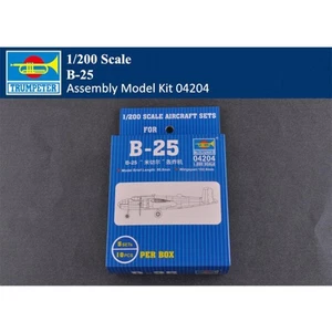 US Stock Trumpeter 04204 1:200 Mitchell Bomber Fighter Aircraft Mini Plane Kit - Picture 1 of 6